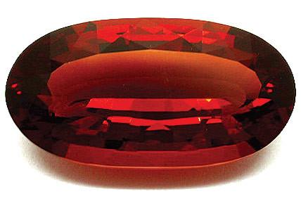 Red certificated Andesine 15.25ct