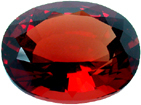 Red certificated Andesine 11.38ct