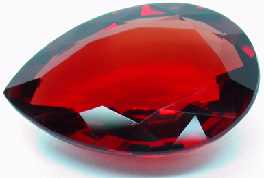 Red certificated Andesine 7.14ct