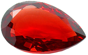 Red certificated Andesine 8.00ct