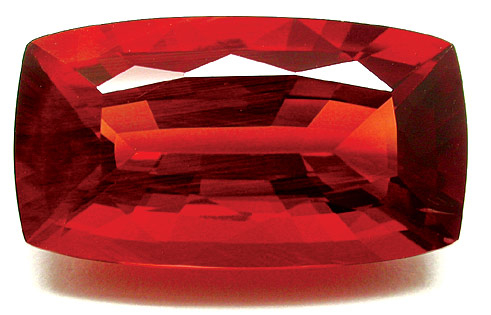 Red certificated Andesine 6.43ct