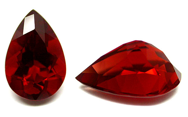 Red certificated Andesine 2.12ct