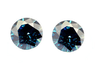 Blue diamond 3.4mm