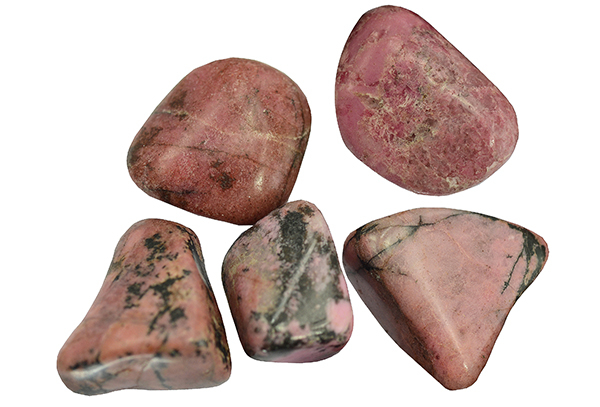 Rhodonite - tumbled stone
