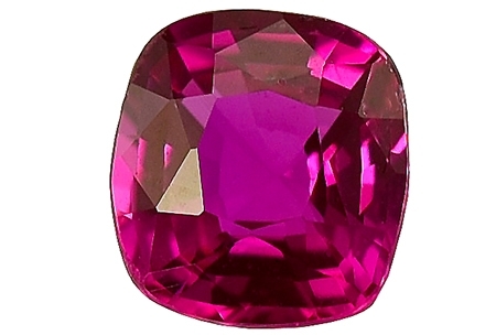 Unheated ivivid purplish pink sapphire 