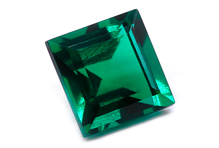 Synthetic emerald SQ 6.0mm
