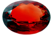 Red certificated Andesine 9.90ct