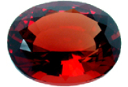 Red certificated Andesine 11.38ct