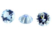 #Blue topaz #sky blue #2mm #diamond cut #gemfrance