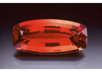 Red certificated Andesine 33.42ct