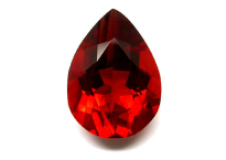 Red certificate andesine 3.12ct