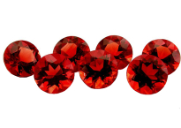 Red andesine 5.0mm
