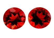 Red andesine 0.83ct