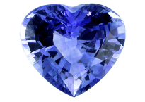 buy blue Ceylon sapphire heart shape 4.55ct