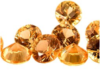 Sapphire (yellow-orange - round calibrated)