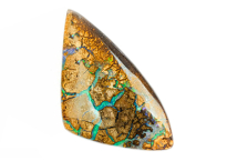 #opale-boulder #opal #Australia #cabochon #gemme #collection #jewelry #joaillerie