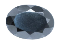 Hematite OV 7.0x5.0mm