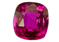 Unheated ivivid purplish pink sapphire 