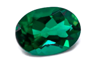 Synthetic emerald 13.0x10.0mm